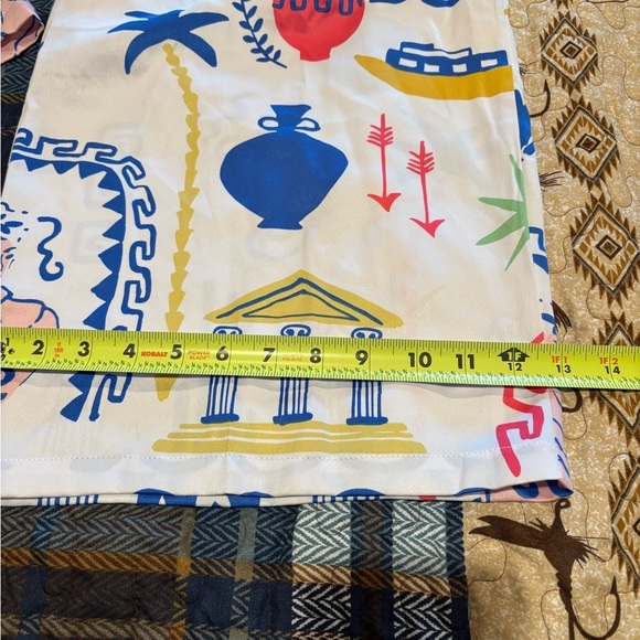 Peach brand Graffic Style wide leg pants women’s Medium NWT - Picture 11 of 11